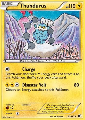 Thundurus 050/113 — Tesouros Lendários