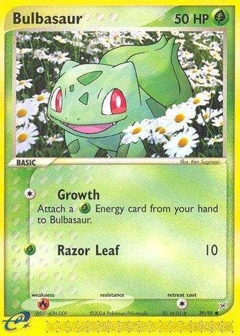 Bulbasaur 39/95 — Team Magma vs Team Aqua