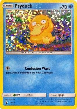 Carta Psyduck 2/12 do set McDonald's Collection 2018 — Pokémon TCG | Bynx
