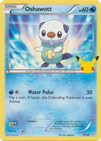 Oshawott 21/25 — McDonald's Collection 2021