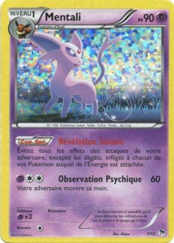 Espeon 07/12 — McDonald’s Collection 2013