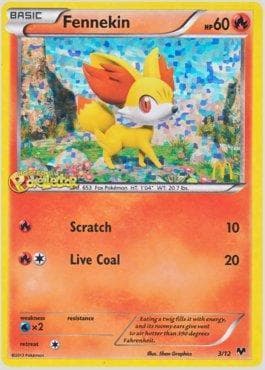 Fennekin 03/12 — McDonald's Collection 2014