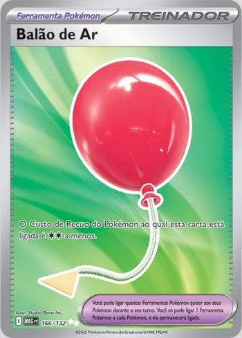 Carta Air Balloon 166/132 do set Megaevolução — Pokémon TCG | Bynx