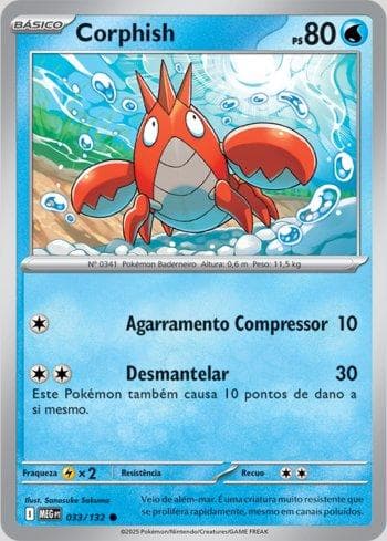 Corphish 033 — Megaevolução