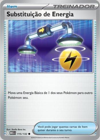 Carta Energy Switch 115/132 do set Megaevolução — Pokémon TCG | Bynx