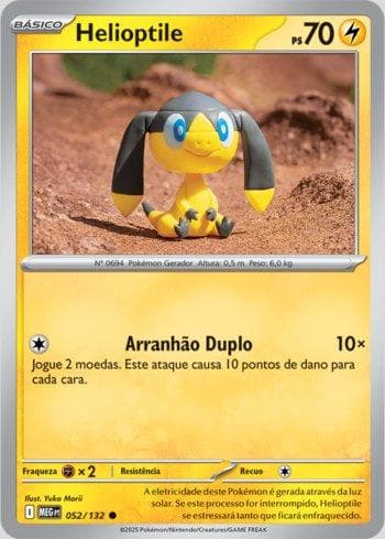 Helioptile 052 — Megaevolução