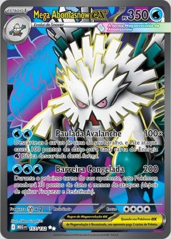 Mega Abomasnow ex 157/132 — Megaevolução