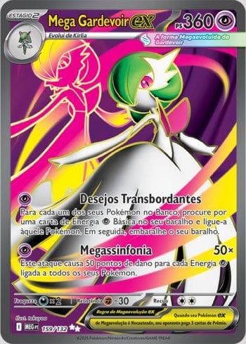 Mega Gardevoir ex 159/132 — Megaevolução