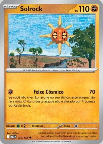 Solrock 075/132 — Megaevolução