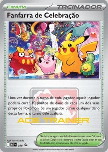 Celebratory Fanfare (Ace Trainer Rewards) 028 — Mega Evolution Promos
