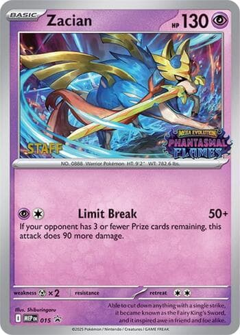 Zacian (Staff) 015b — Mega Evolution Promos