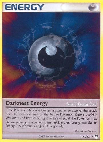 Darkness Energy 119/123 — Tesouros Misteriosos