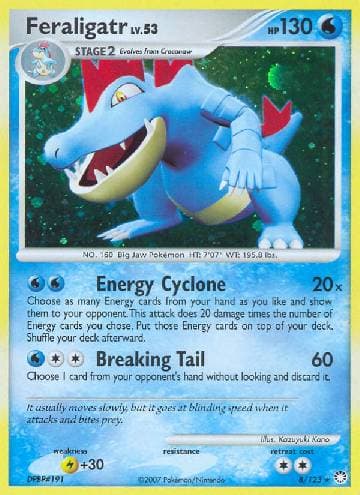 Feraligatr 8 — Tesouros Misteriosos