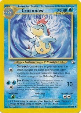 Croconaw 31 — Neo Genesis