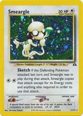 Smeargle 11/75 — Neo Discovery