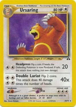 Ursaring 34/75 — Neo Discovery