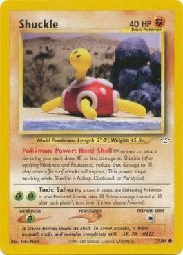 Carta Shuckle 51/64 do set Neo Revelation — Pokémon TCG | Bynx