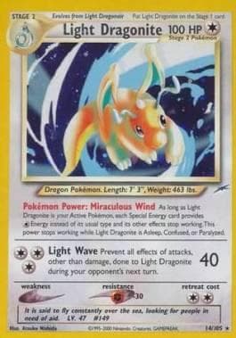 Light Dragonite 14 — Neo Destiny