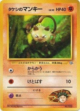 Brock's Mankey 005 — Nivi City Gym