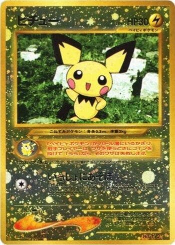 Carta Pichu 003/9 do set Coleção BR — NPF2 — Pokémon TCG | Bynx