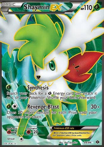 Shaymin-EX 94/99 — Próximos Destinos
