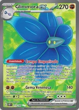 Carta Glimmora ex 213/197 do set Obsidiana em Chamas — Pokémon TCG | Bynx