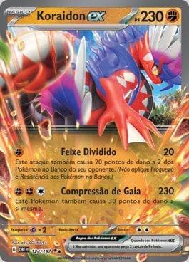 Koraidon ex 124/197 — Obsidiana em Chamas