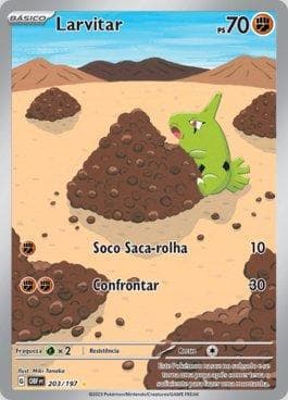 Larvitar 203 — Obsidiana em Chamas