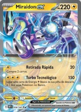 Carta Miraidon ex 079/197 do set Obsidiana em Chamas — Pokémon TCG | Bynx
