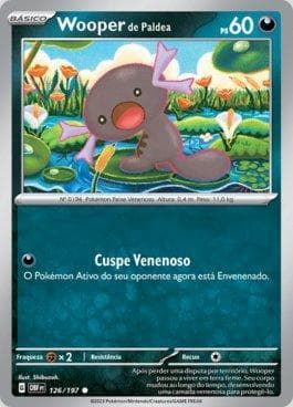 Paldean Wooper 126/197 — Obsidiana em Chamas