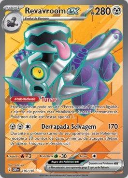 Carta Revavroom ex 216/197 do set Obsidiana em Chamas — Pokémon TCG | Bynx