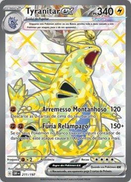 Tyranitar ex 211/197 — Obsidiana em Chamas