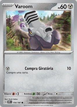 Carta Varoom 154/197 do set Obsidiana em Chamas — Pokémon TCG | Bynx