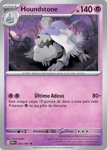 Houndstone 043 — Destinos de Paldea
