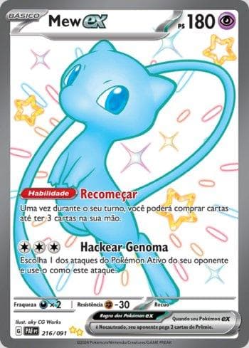 Mew ex 216 — Destinos de Paldea