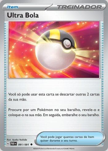 Ultra Ball 091 — Destinos de Paldea