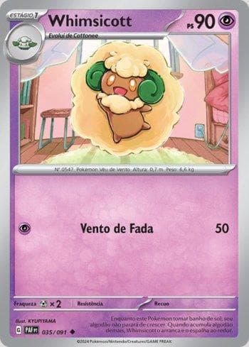 Whimsicott 035 — Destinos de Paldea