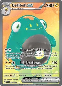 Carta Bellibolt ex 237/193 do set Evoluções em Paldea — Pokémon TCG | Bynx