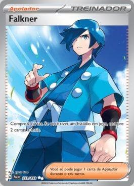 Carta Falkner 251/193 do set Evoluções em Paldea — Pokémon TCG | Bynx
