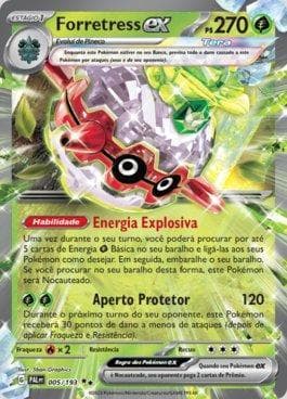 Forretress ex 005 — Evoluções em Paldea