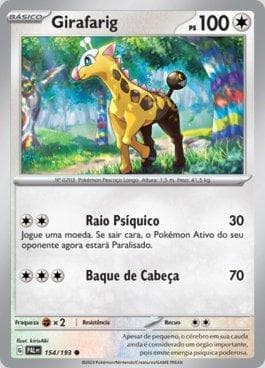 Girafarig 154 — Evoluções em Paldea