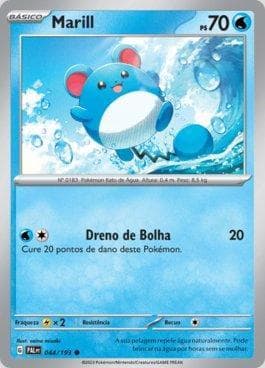 Carta Marill 044/193 do set Evoluções em Paldea — Pokémon TCG | Bynx