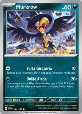 Murkrow 131 — Evoluções em Paldea