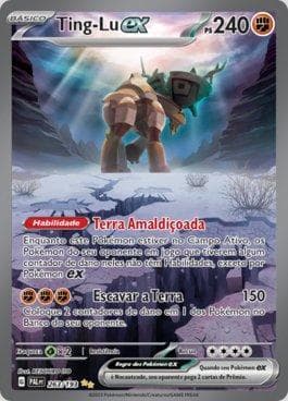 Carta Ting-Lu ex 263/193 do set Evoluções em Paldea — Pokémon TCG | Bynx