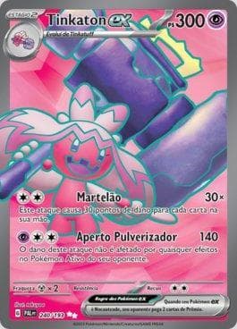 Carta Tinkaton ex 240/193 do set Evoluções em Paldea — Pokémon TCG | Bynx