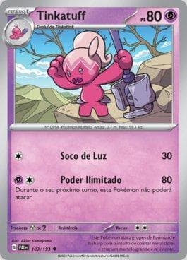 Carta Tinkatuff 103/193 do set Evoluções em Paldea — Pokémon TCG | Bynx