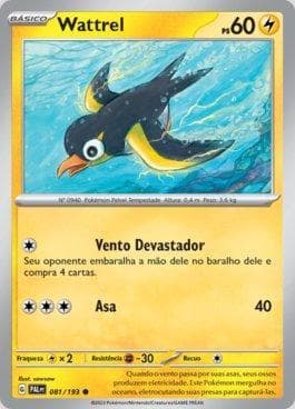 Carta Wattrel 081/193 do set Evoluções em Paldea — Pokémon TCG | Bynx