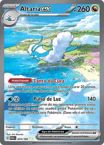 Carta Altaria ex 253/182 do set Fenda Paradoxal — Pokémon TCG | Bynx