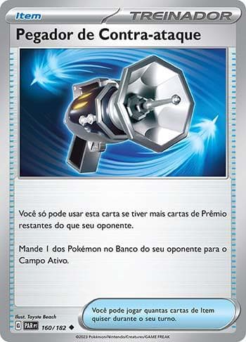 Carta Counter Catcher 160/182 do set Fenda Paradoxal — Pokémon TCG | Bynx