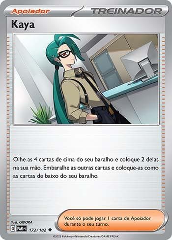 Carta Rika 172/182 do set Fenda Paradoxal — Pokémon TCG | Bynx